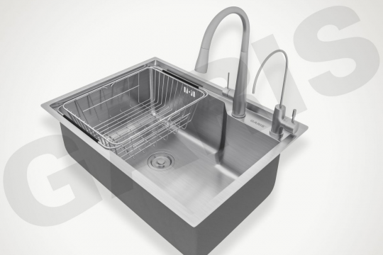 Chậu rửa bát 1 hố có phù hợp với bếp nhỏ không? Giải pháp tối ưu diện tích mặt bếp