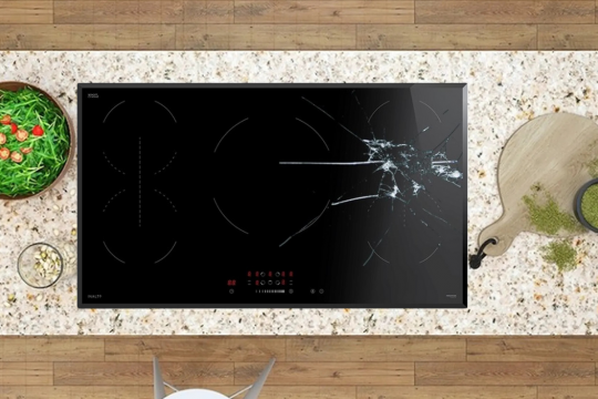 Mặt kính bếp từ bị nứt: Nguyên nhân, Cách khắc phục & Hạn chế