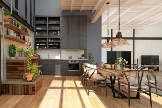 Xu hướng thiết kế bếp 2025: Thông minh - Tối giản - Bền vững