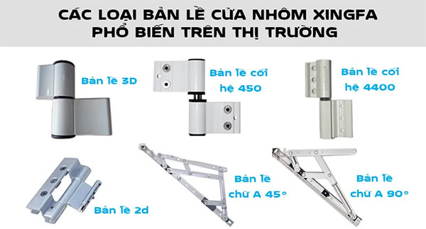 bản lề cửa nhôm