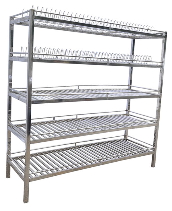 GIÁ ĐỂ BÁT ĐĨA INOX 3 TẦNG TREO TƯỜNG THIẾT KẾ THÔNG MINH TĂNG KHẢ NĂNG LƯU TRỮ