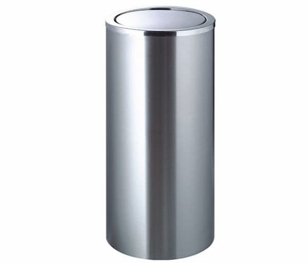 thùng rác inox nắp lật