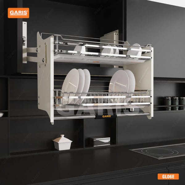 Giá bát nâng hạ inox 304 GL06E2