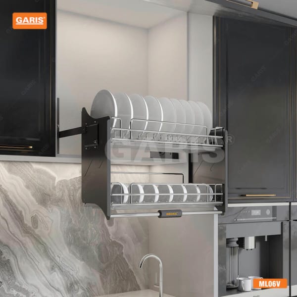 Giá bát nâng hạ inox 304 ML06V