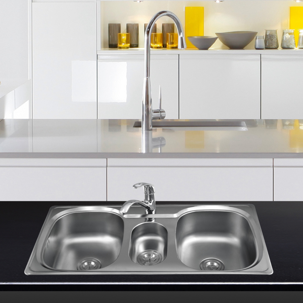 Bồn rửa chén 3 ngăn