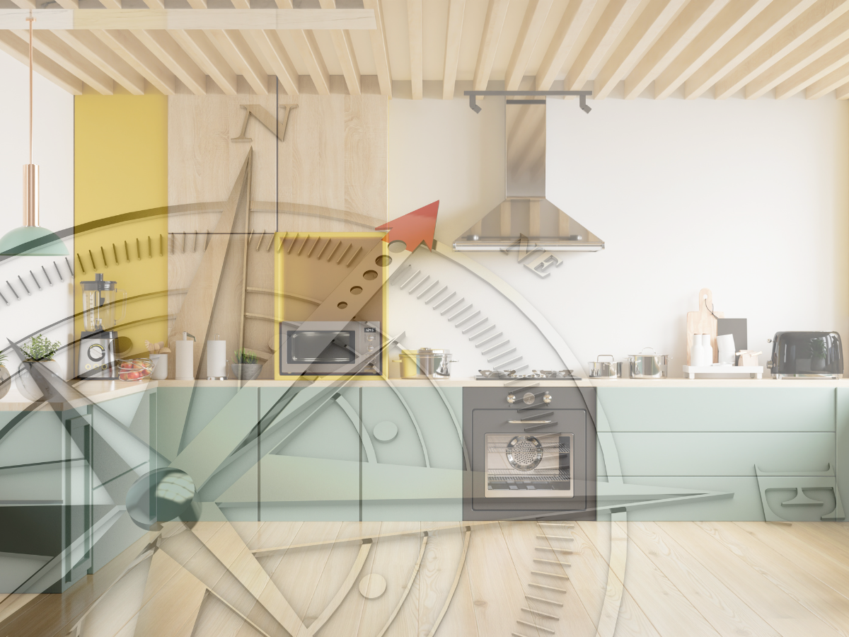 Bếp nên đặt hướng nào tốt