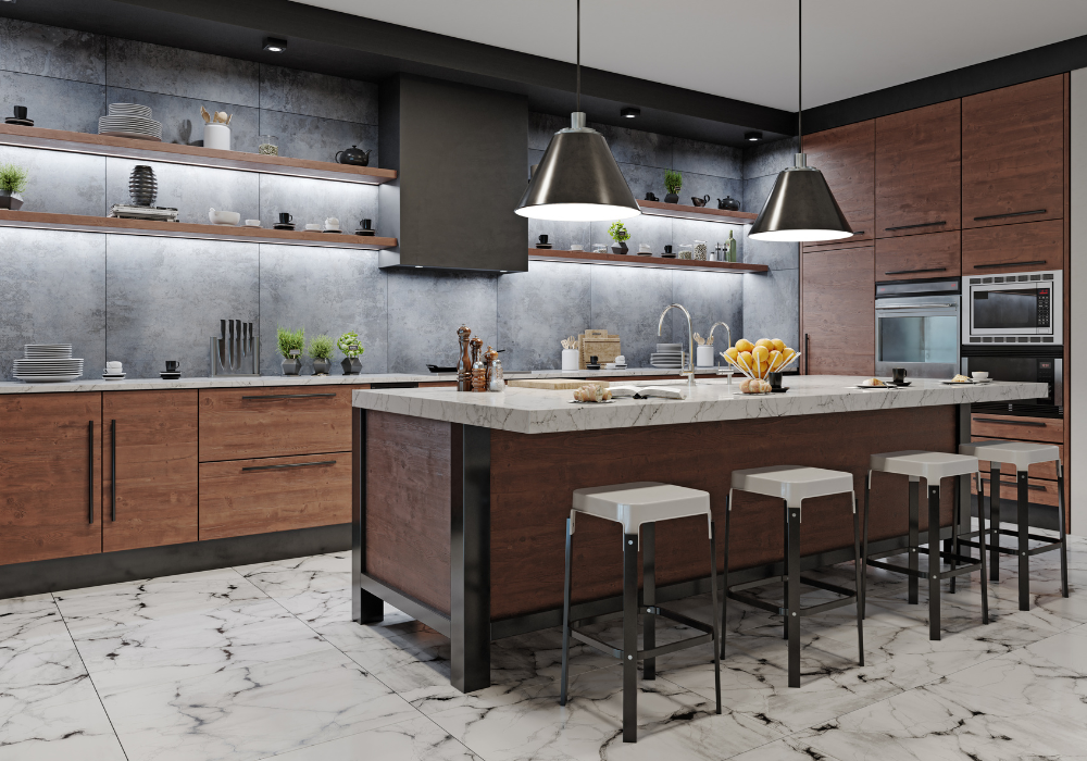 Thiết kế bếp hiện đại 