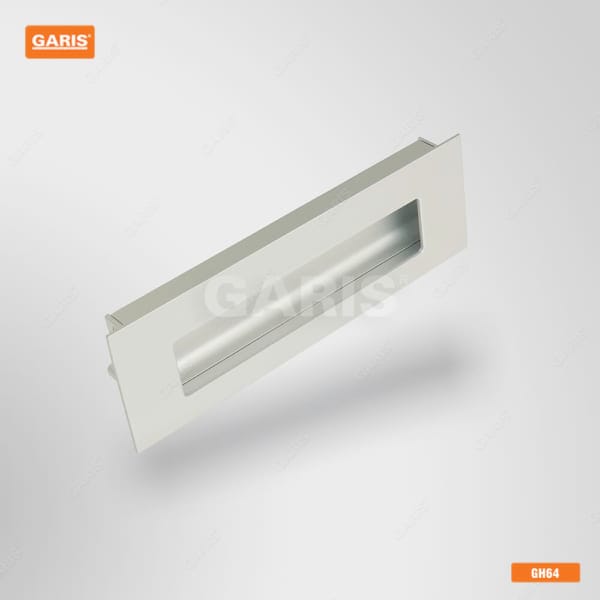 Mẫu tay nắm âm khoét gỗ Garis GH64 